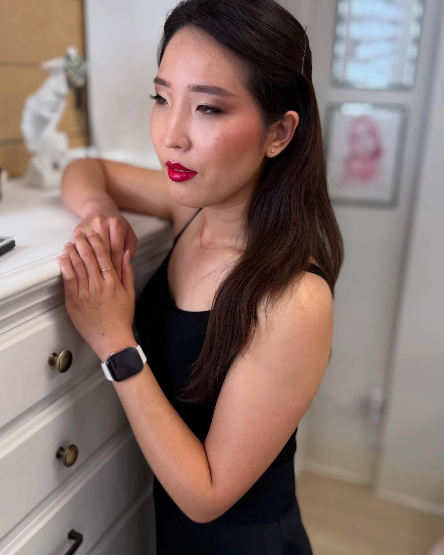 Classic makeup for my friend @minjin0121 ?
 #makeup #makeupsandiego #sandiegomakeup #sandiegomakeupartist #lajolla #lajollamakeup #lajollahairstylist